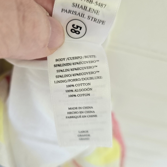 NWT Rails Revolve Shailene Parisail Stripe Midi Sun Dress Large Sundress - Picture 10 of 11